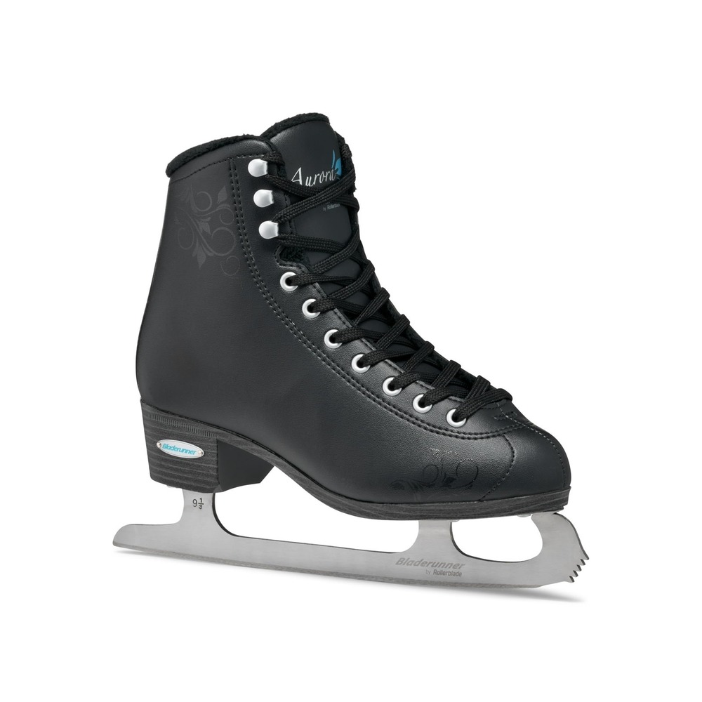 Bladerunner Aurora Women's Figure Ice Skates‎ Black Size 5 Lace-Up Rollerblade